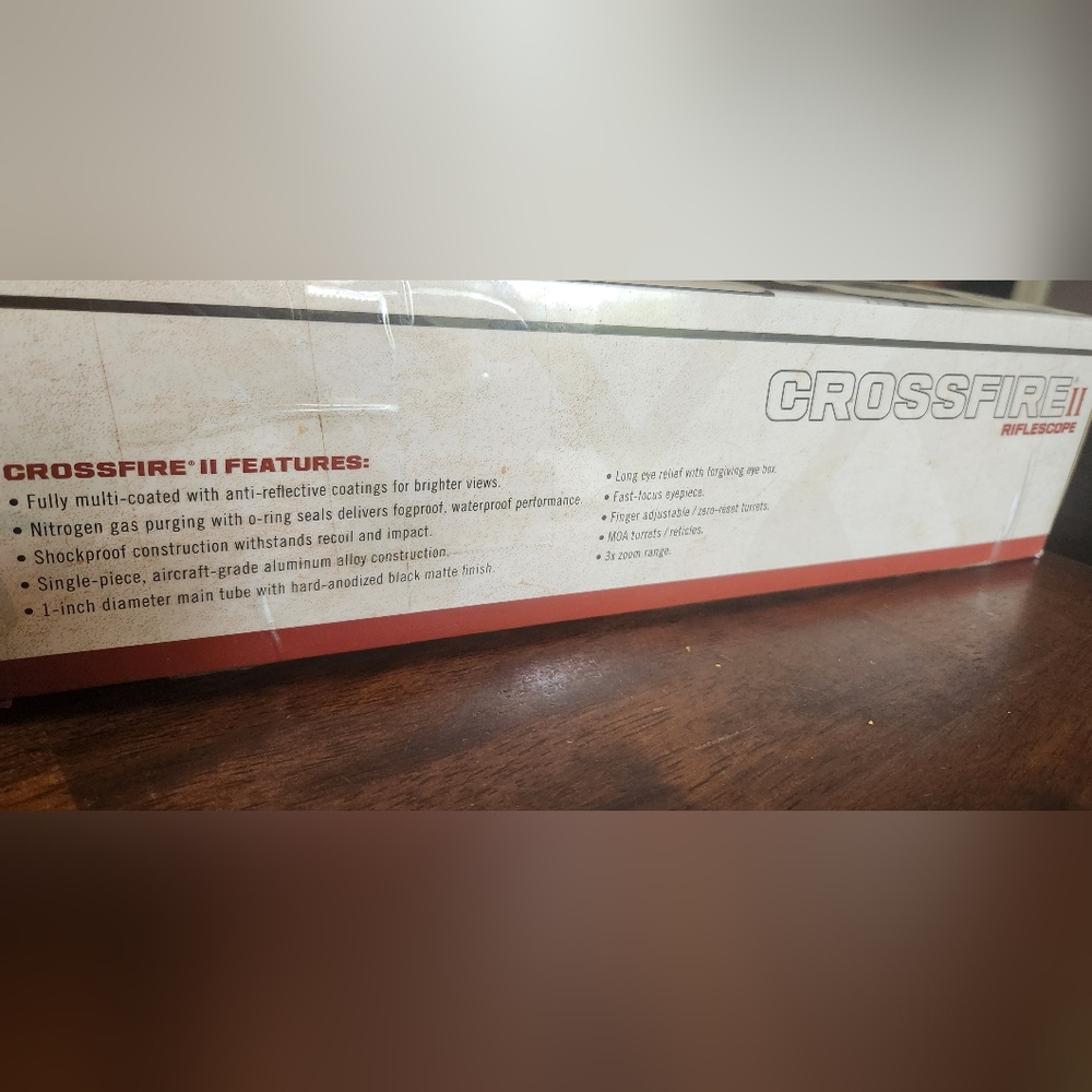 Crossfire rifle scope